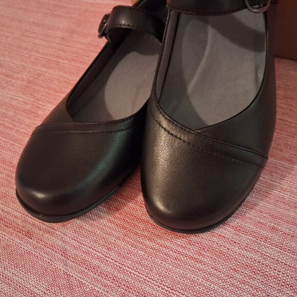Dansko Fawna Mary Jane Flats Black Size 37 W (6.5-7) - Picture 7 of 12